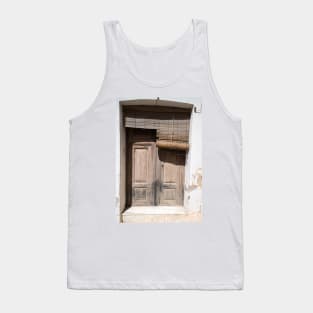 Wooden blinds. Tank Top